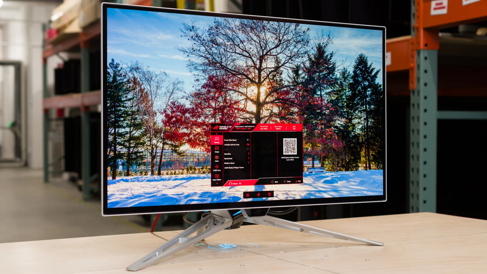 Asus ROG Swift PG27AQWP-W product image — monitors review