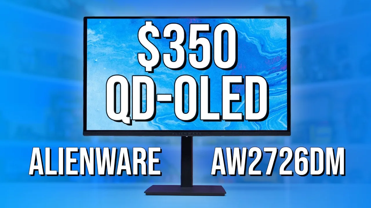 Monitors Unboxed video review thumbnail