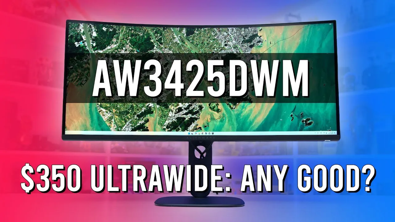 Monitors Unboxed video review thumbnail