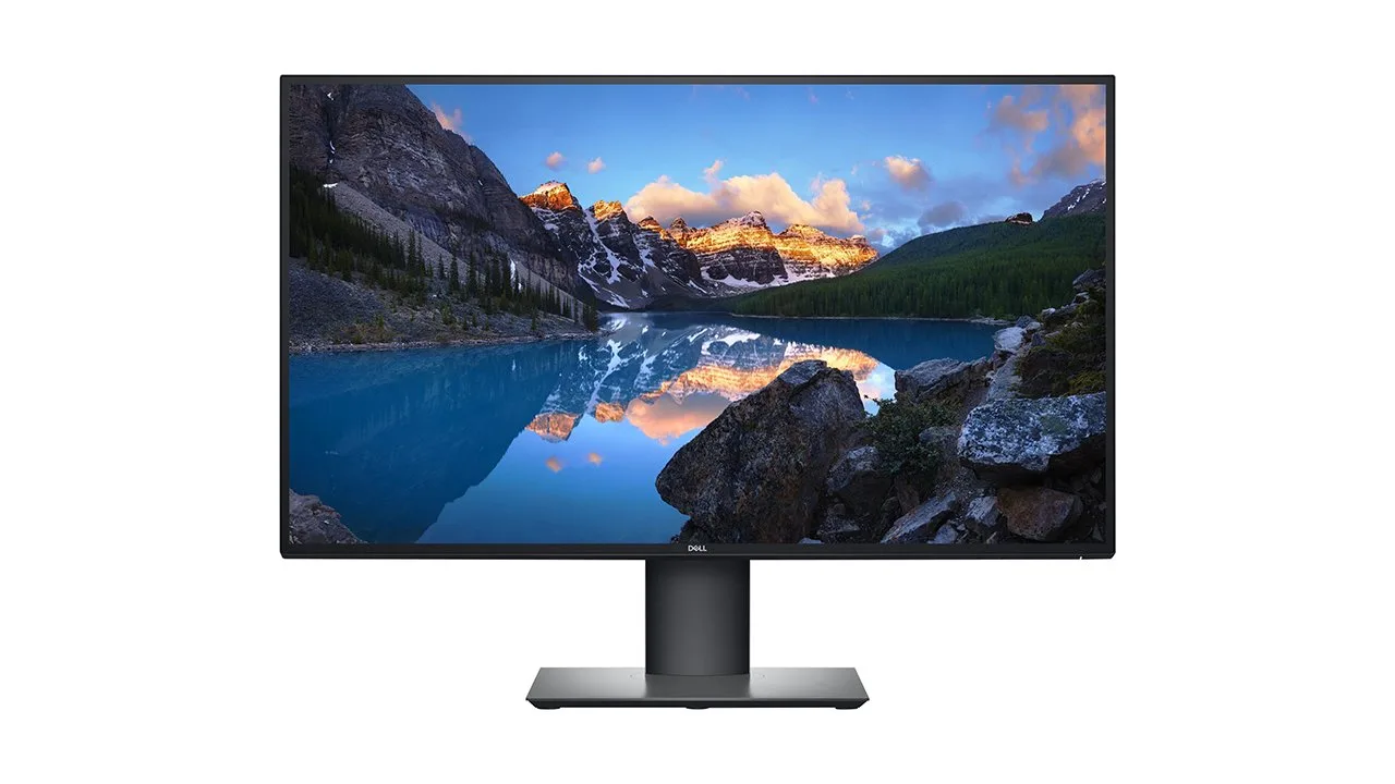 Dell UltraSharp U2720Q 27 Inch 4K UHD monitor with sleek design and prominent USB-C port.