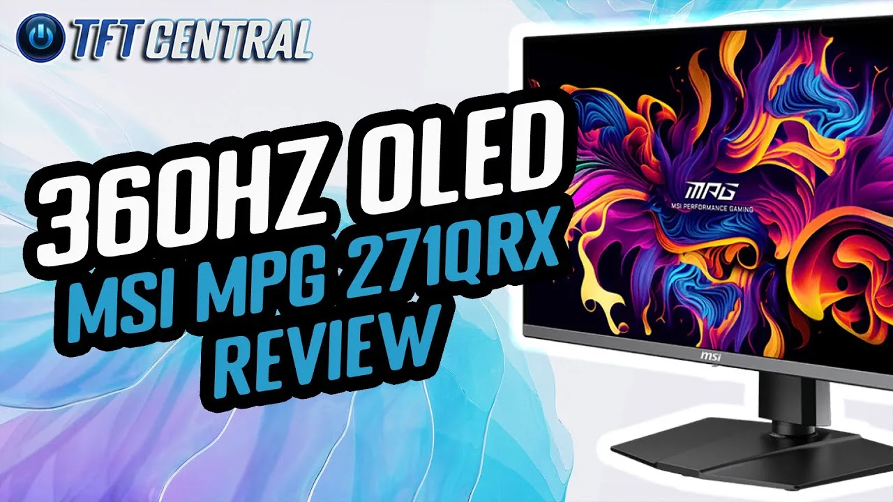 TFTCentral video review thumbnail