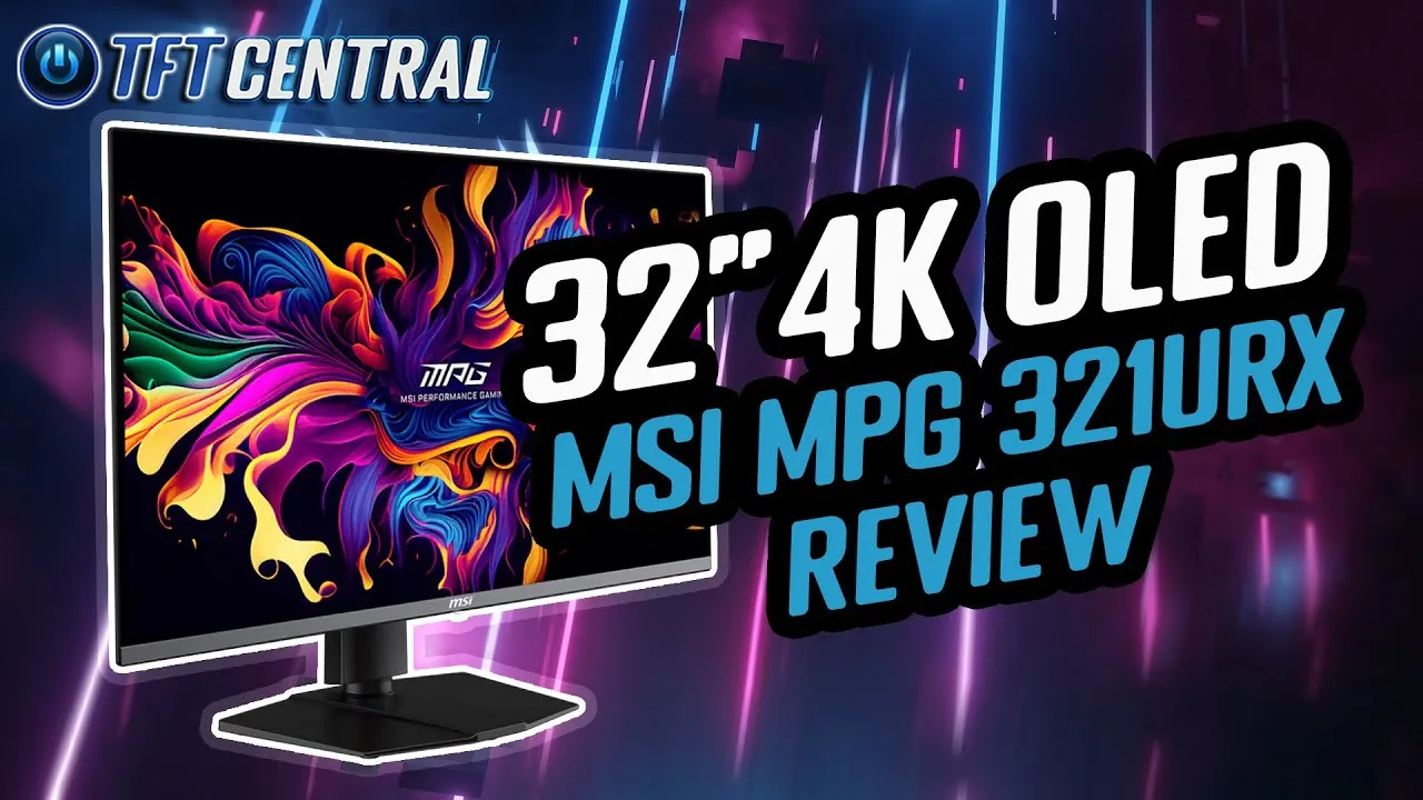 TFTCentral video review thumbnail