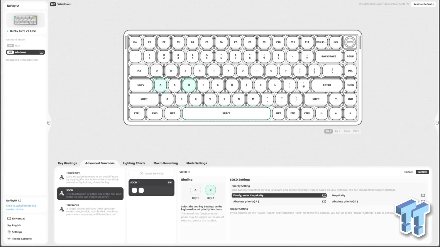 NuPhy Air75 v3 — Software & Customization